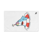 Shark-i-corn White | Mix & Match Original Fun-Flirty Lovers’ Towels