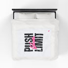 Push Yor Limit | Mix & Match Velveteen Fun-Flirty Lovers’ Blankets