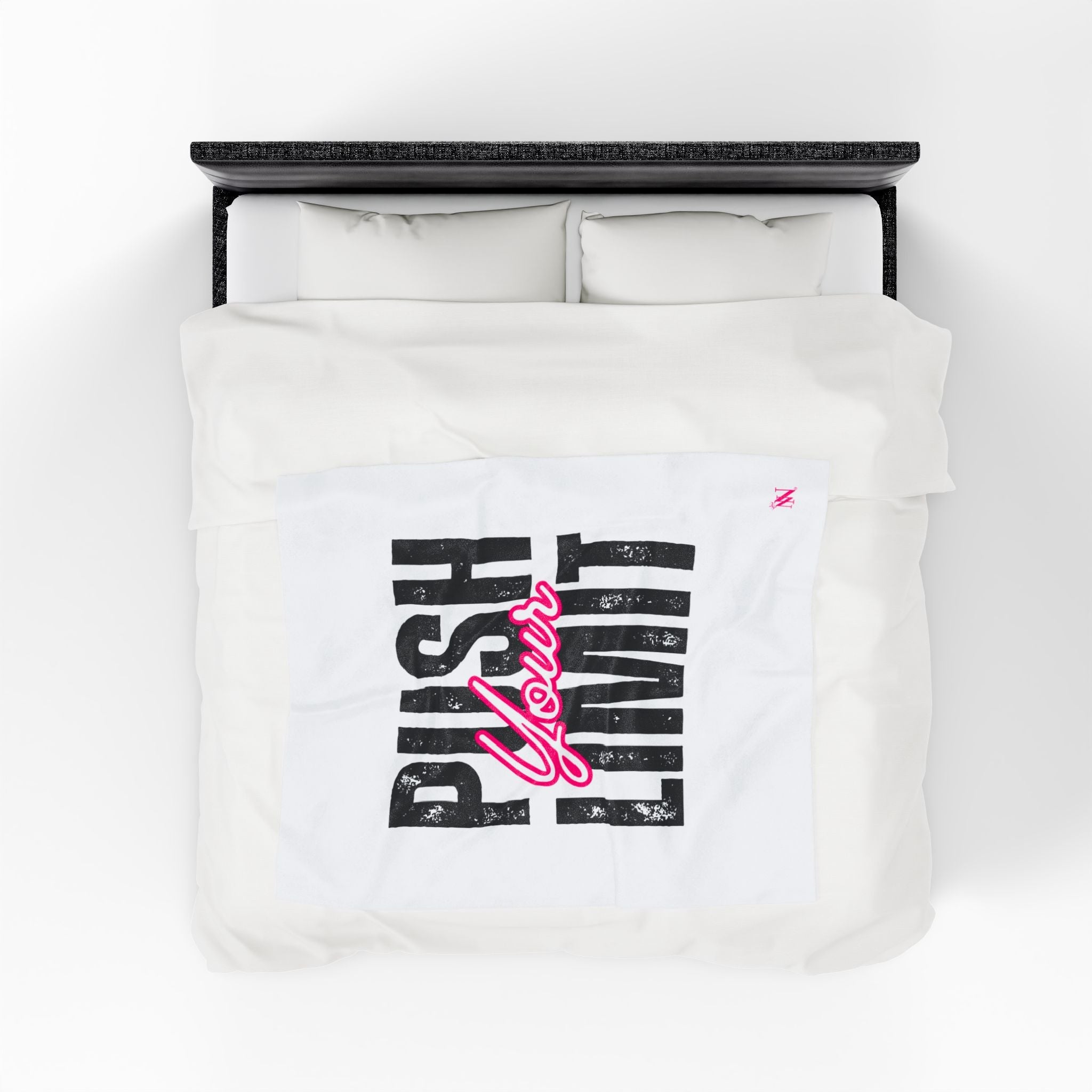 Push Yor Limit | Mix & Match Velveteen Fun-Flirty Lovers’ Blankets