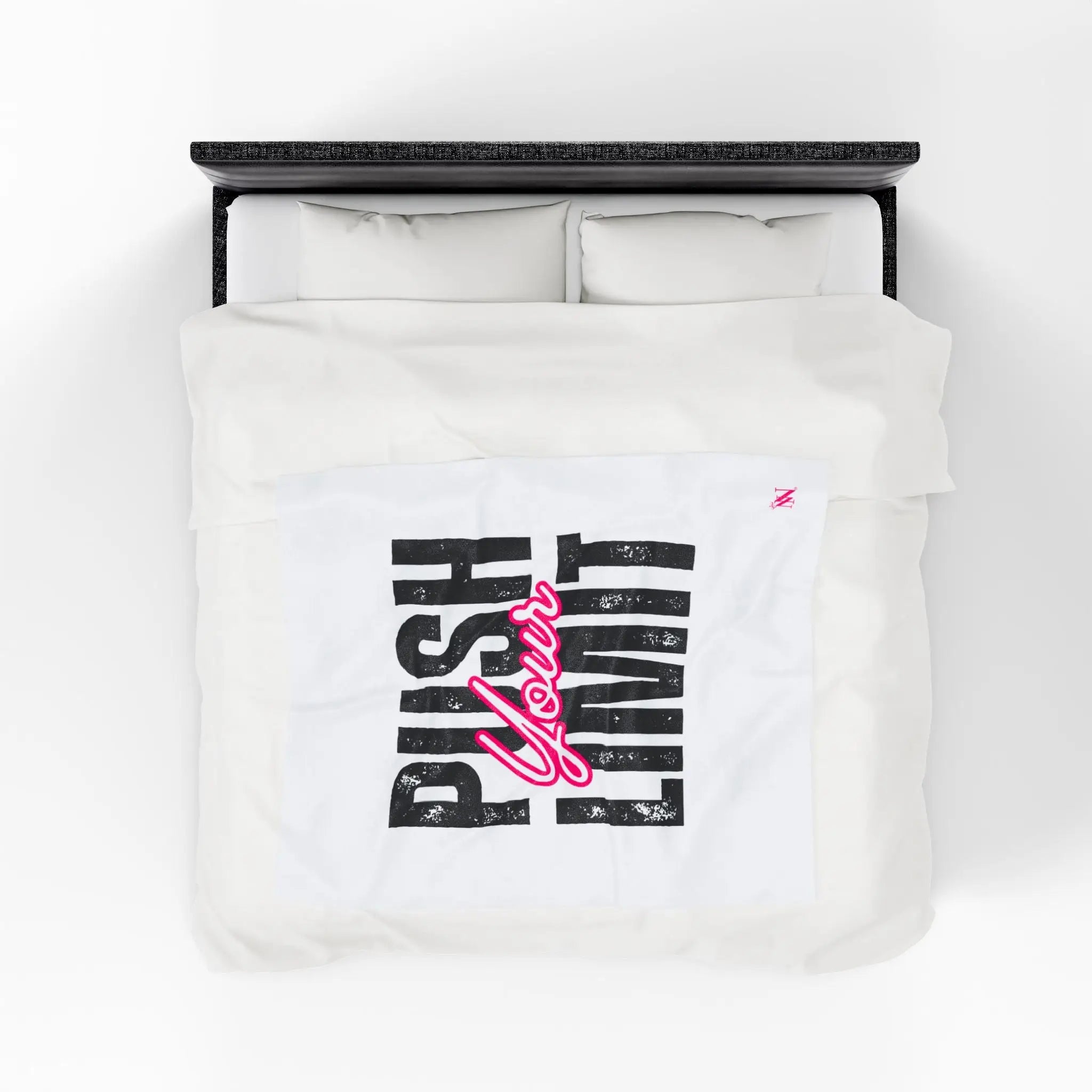 Push Yor Limit | Mix & Match Velveteen Fun-Flirty Lovers’ Blankets