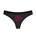 I Love You Love | Mix & Match Women’s Fun-Flirty Lovers’ Thongs