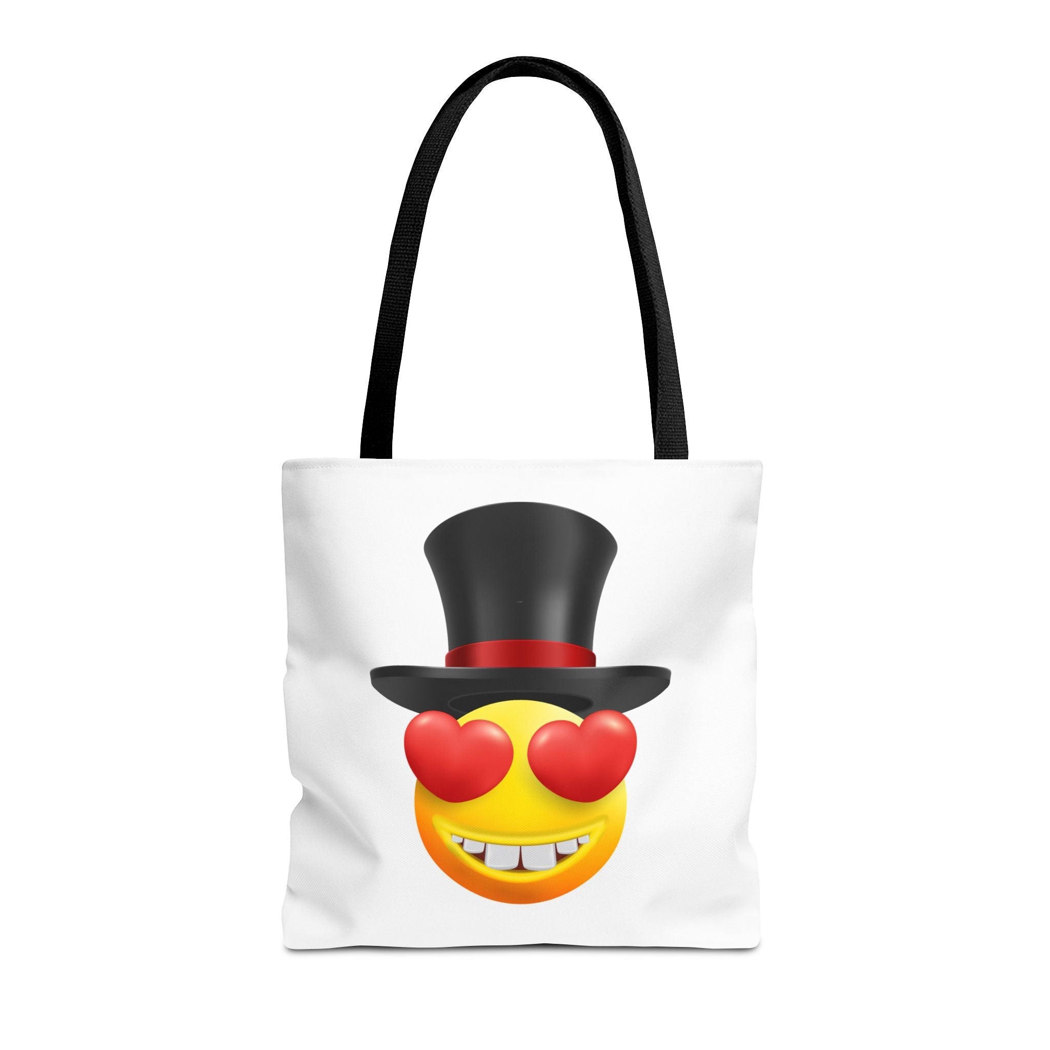 Love in a Top Hat Emoji | Mix & Match Fun-Flirty Lovers’ Totes
