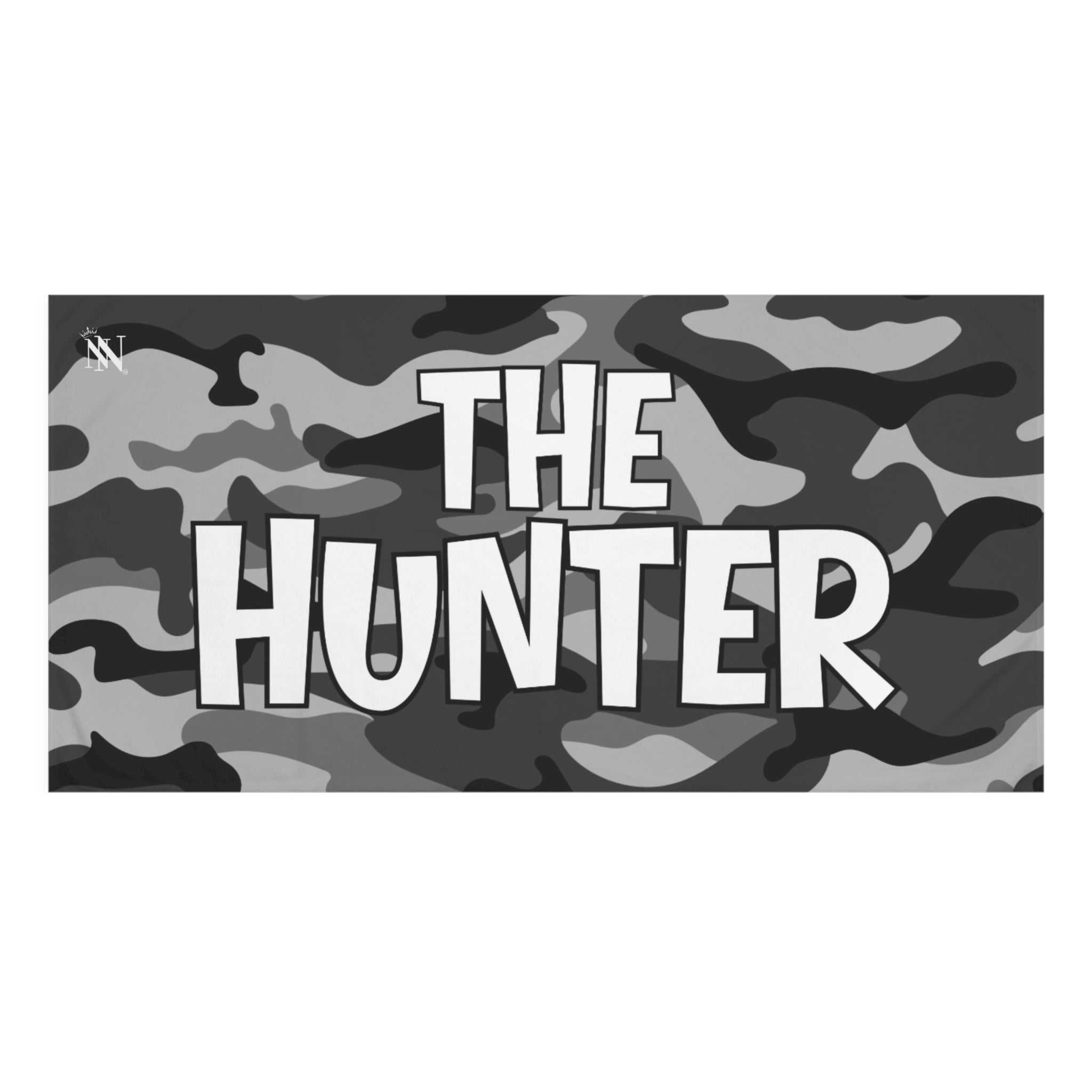 The Hunter Grey Camo Anal Towel