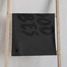 Good Vibes Bubble Print Dark Grey | Mix & Match Classic Fun-Flirty Lovers’ Towels