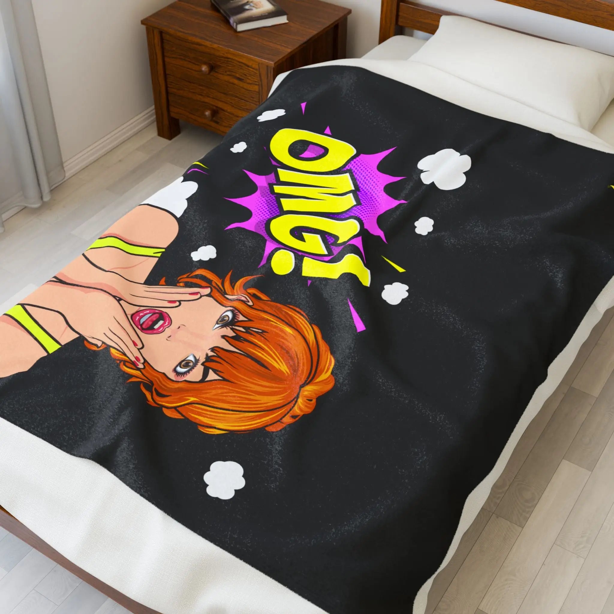 OMG | Mix & Match Velveteen Fun-Flirty Lovers’ Blankets