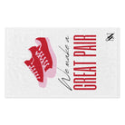 We Make a Great Pair Shoes | Mix & Match Soft Fun-Flirty Lovers’ Towels