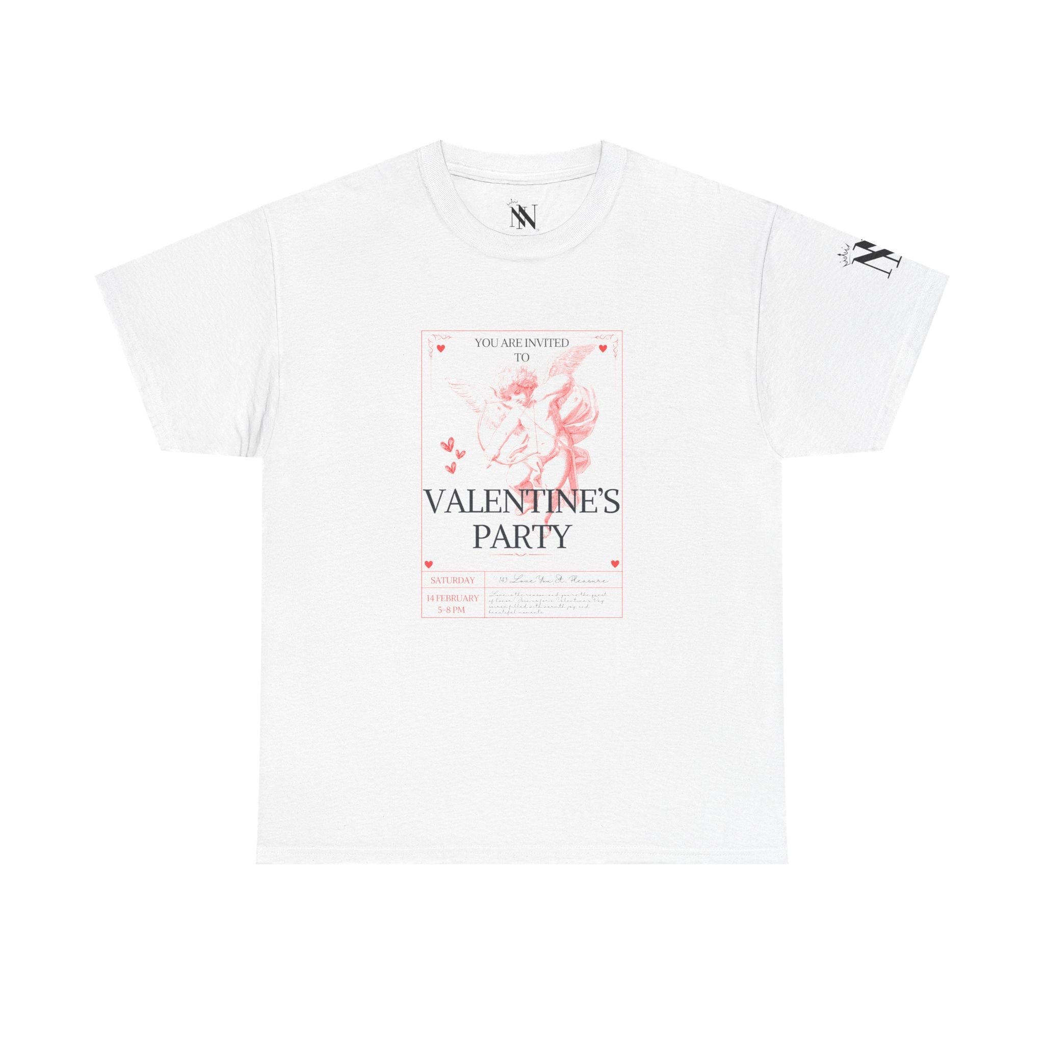 Valentine’s Party | Mix & Match 100% Cotton Unisex Fun-Flirty Lovers’ Tees