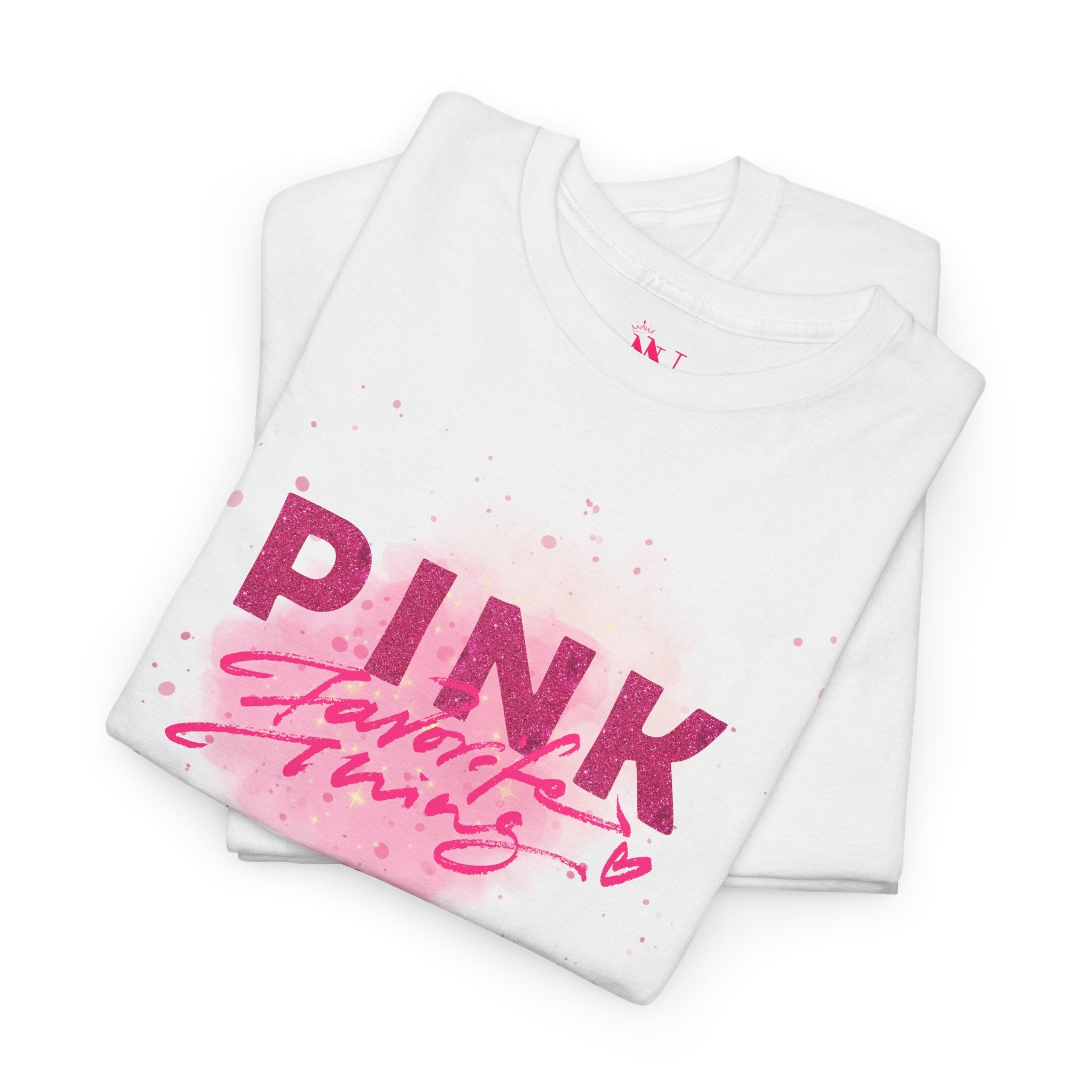 Pink Favorite Thing Adult T-Shirt Cum Tee | Live Bold & Comfortable