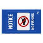 No Fishing Sign | Nectar Napkins Fun-Flirty Lovers’ Towels