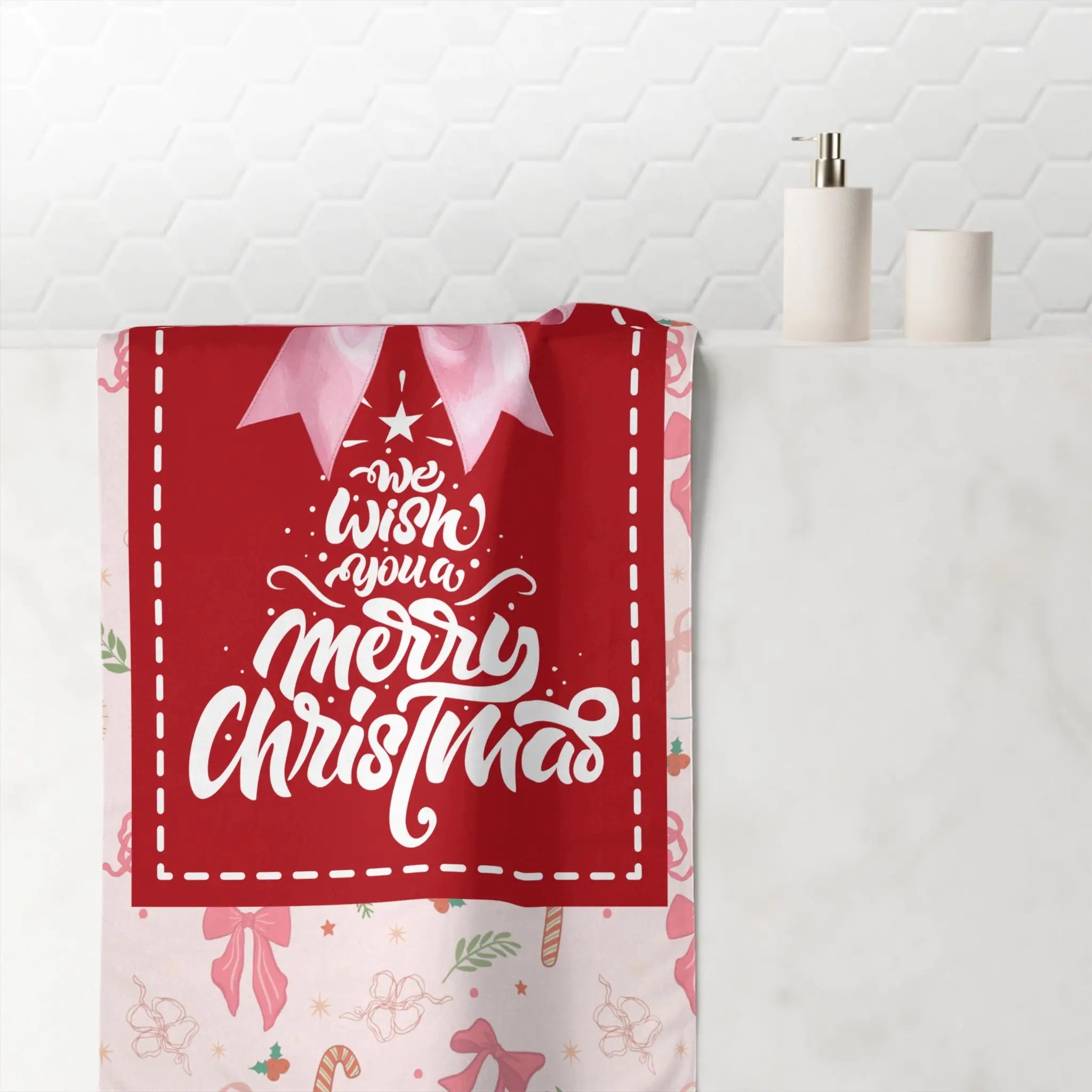We Wish You a Merry Christmas | Mix & Match XL Fun-Flirty Lovers’ Towels