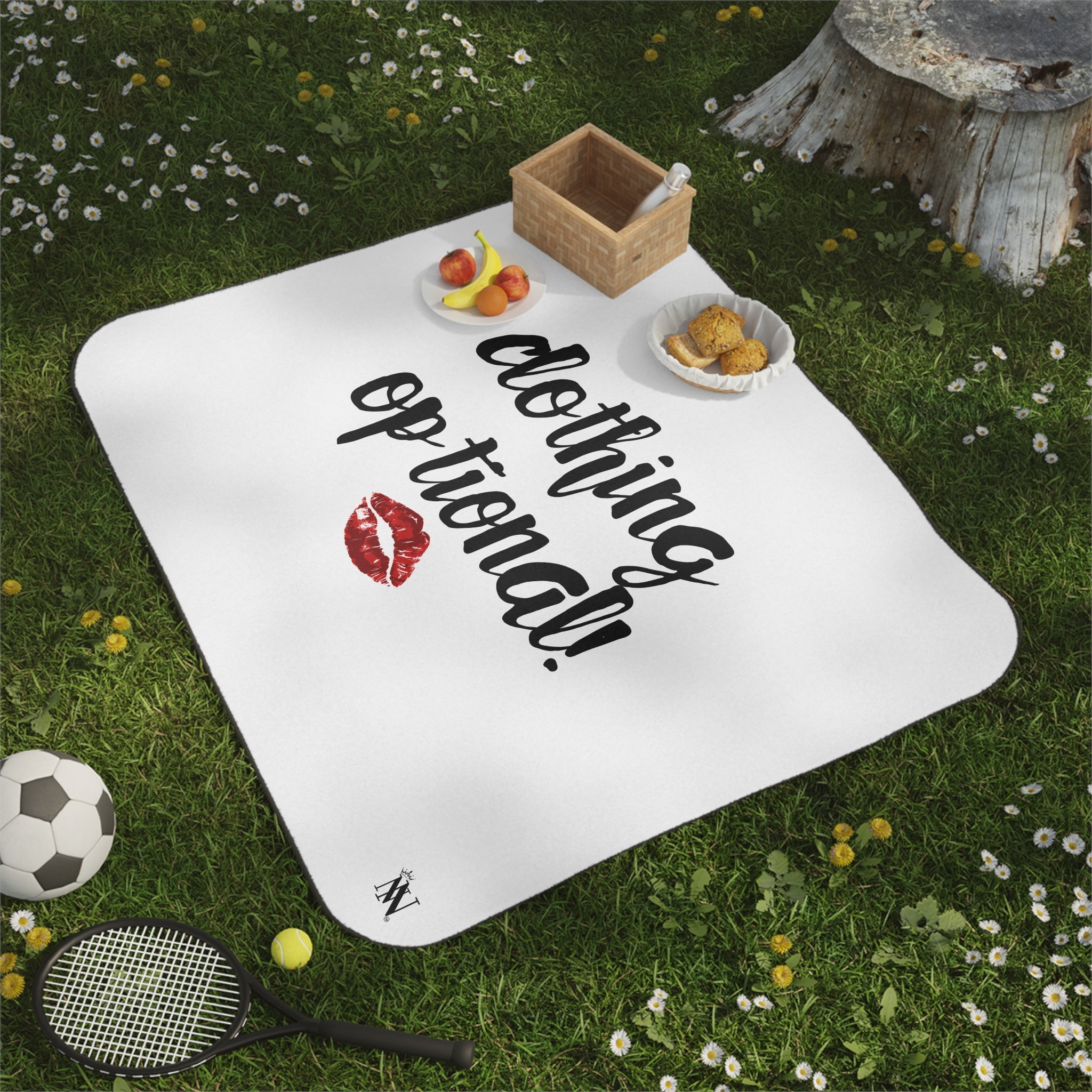 Clothing Optional! | Mix Match Fun-Flirty Lovers’ Water-Resistant Blankets