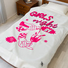Girls Night In | Mix & Match Velveteen Fun-Flirty Lovers’ Blankets