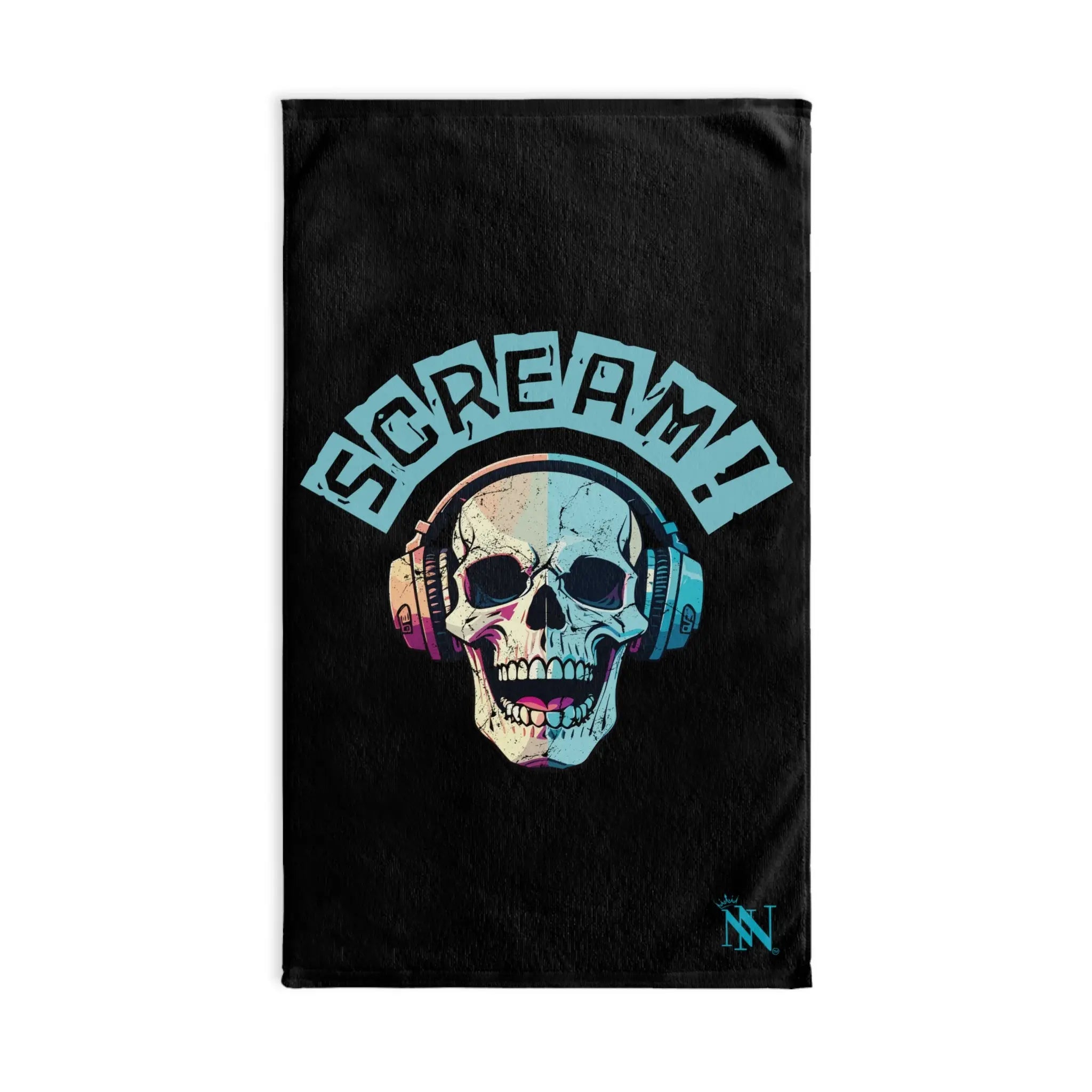 Scream! Skull Headphones | Mix & Match Classic Fun-Flirty Lovers’ Towels
