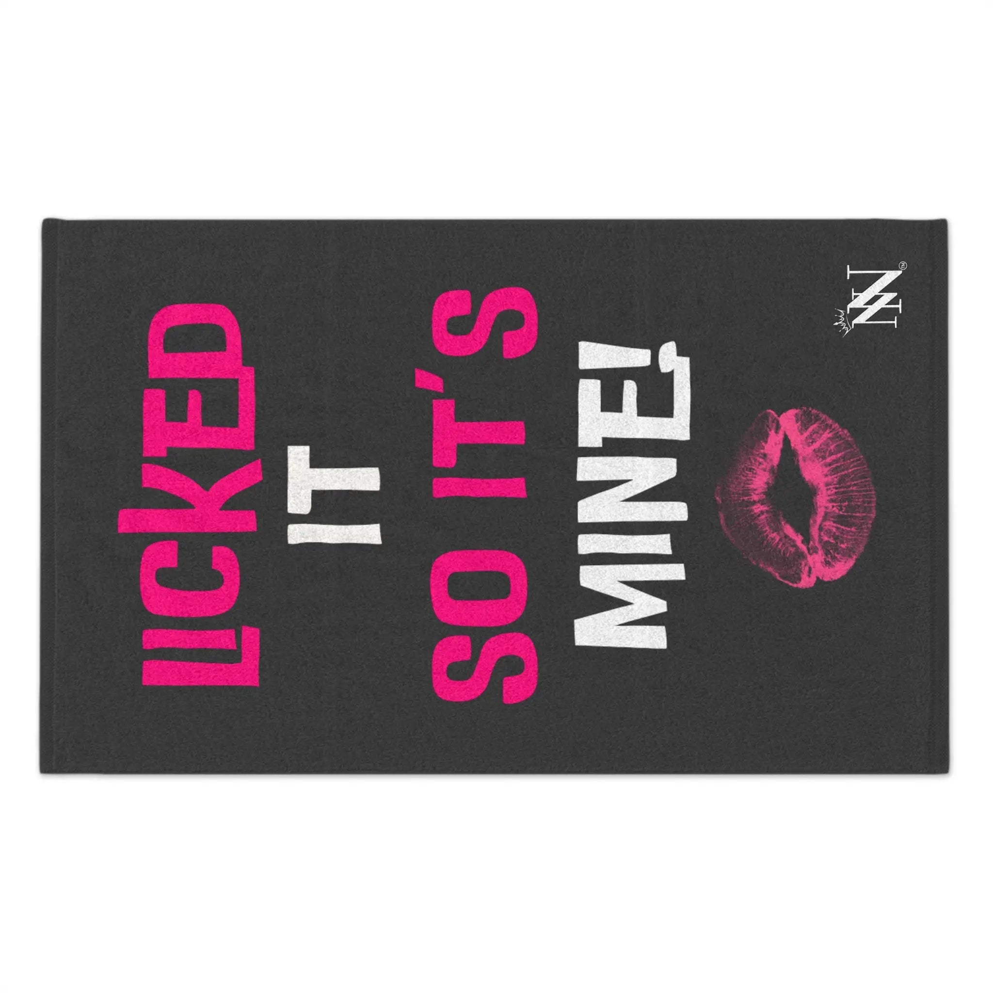 Licked It So It’s Mine! With a Kiss Sex Towel