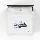Sex Legends Est 2023 | Mix & Match Soft Fun-Flirty Lovers’ Blankets