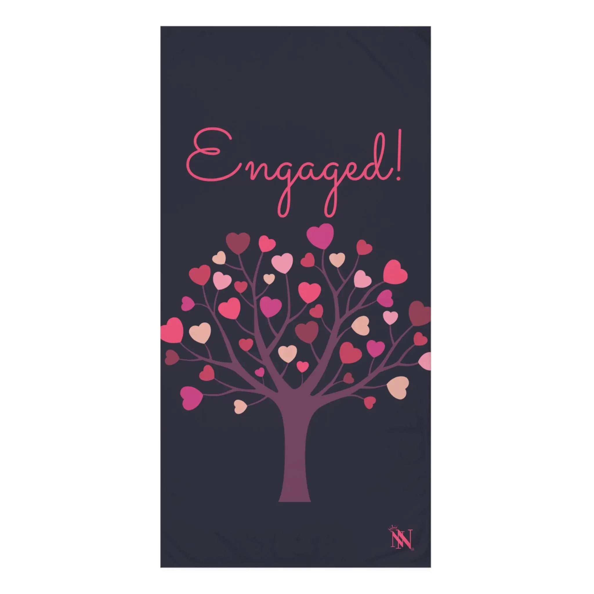 Engaged! Tree of Love | Nectar Napkins XL Fun-Flirty Lovers’ Towels