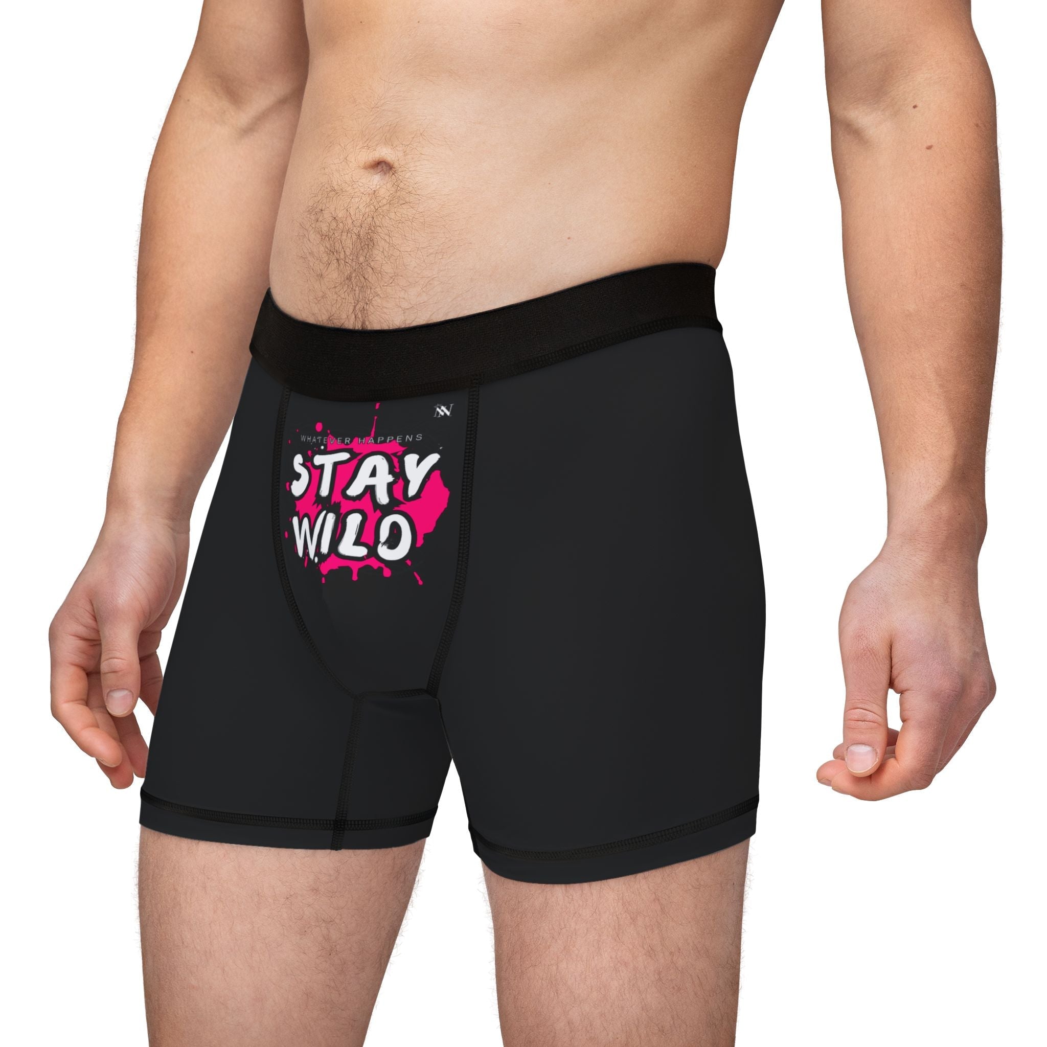 Whatever Happens Stay Wild | Mix & Match Men’s Fun-Flirty Lovers’ Boxer Briefs