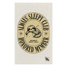 Always Sleepy Club Sloth | Mix & Match Soft Fun-Flirty Lovers’ Towels