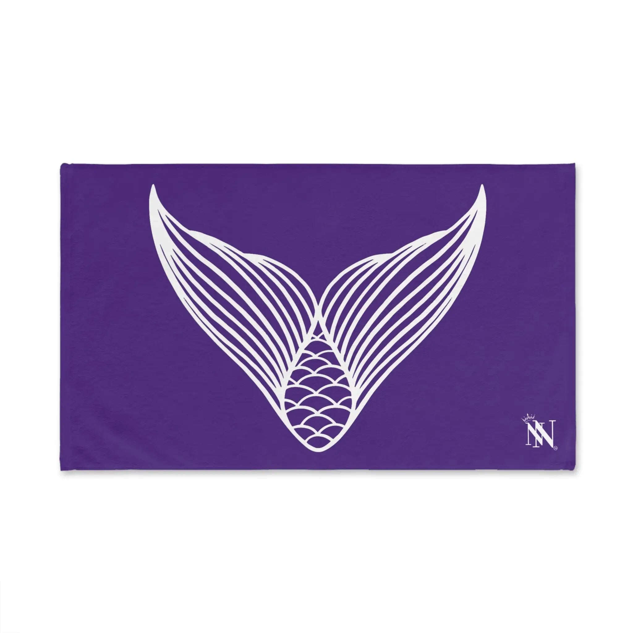 Mermaid Tail Purple Cum Towel