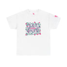 Follow Your Heart Floral | Mix & Match Cotton Unisex Fun-Flirty Lovers’ T-Shirts