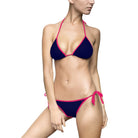 Navy Blue Strappy | Mix & Match Fun-Flirty Lovers’ String Bikinis
