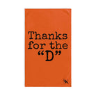Thanks for the ’D’ Orange | Mix & Match Original Fun-Flirty Lovers’ Towels