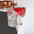 Broken Stitched Heart on Ice 3D Print | Mix & Match Original Fun-Flirty Lovers’ Towels