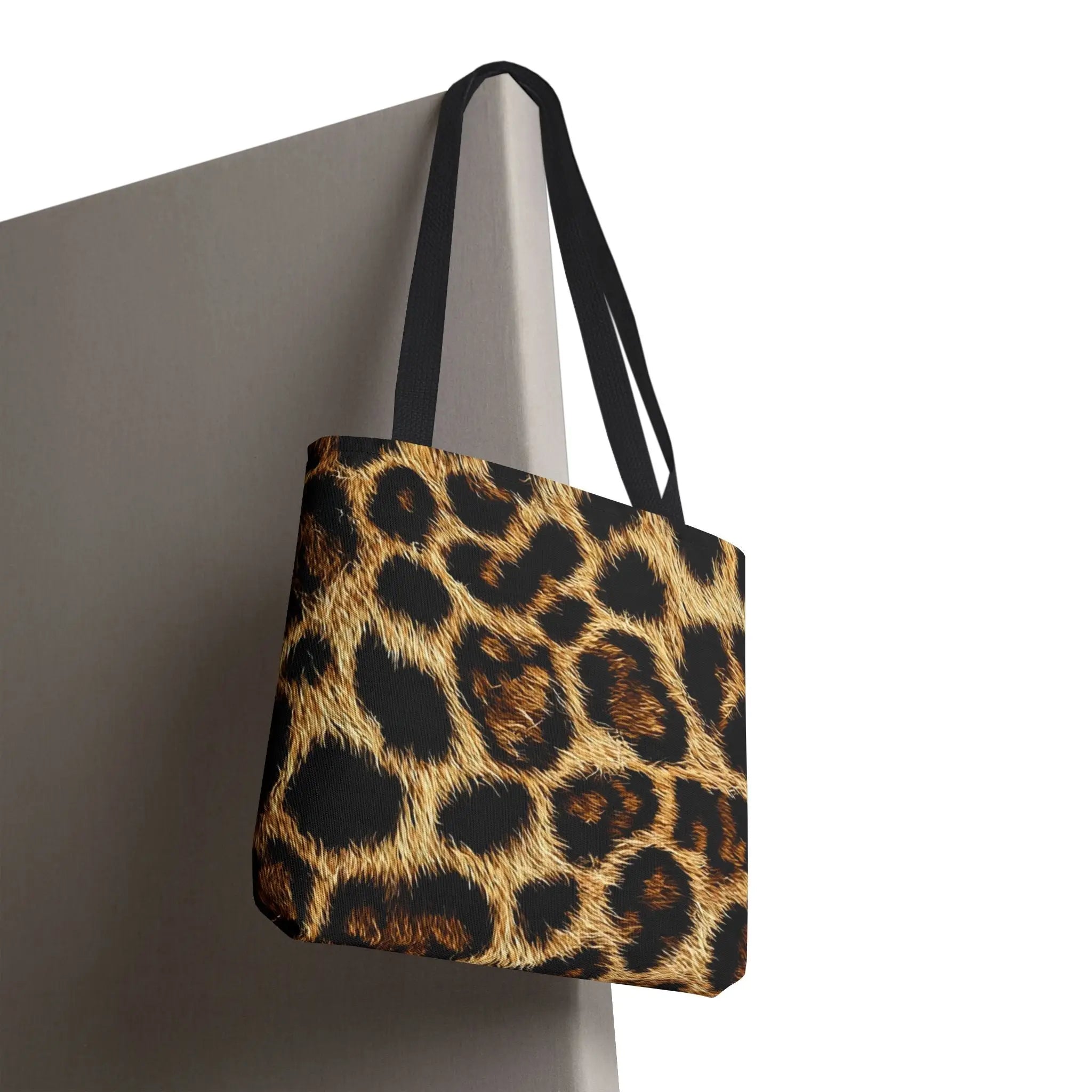 Realistic Cheetah Print Tote Bag