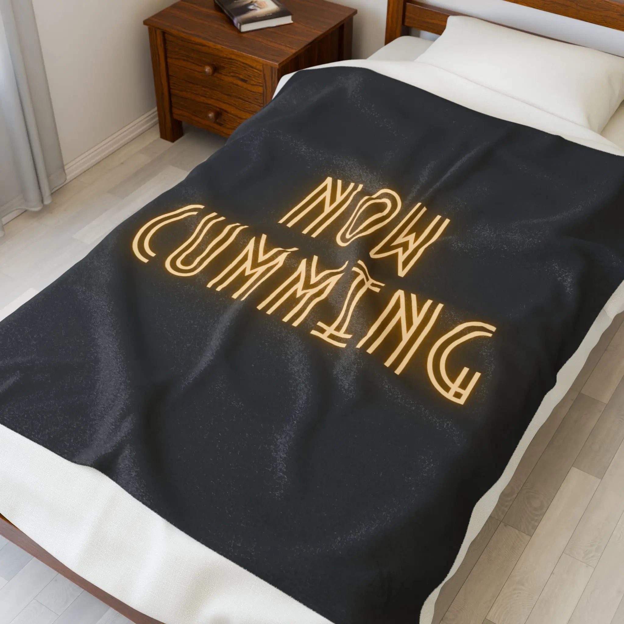 Now Cumming | Mix & Match Velveteen Fun-Flirty Lovers’ Blankets