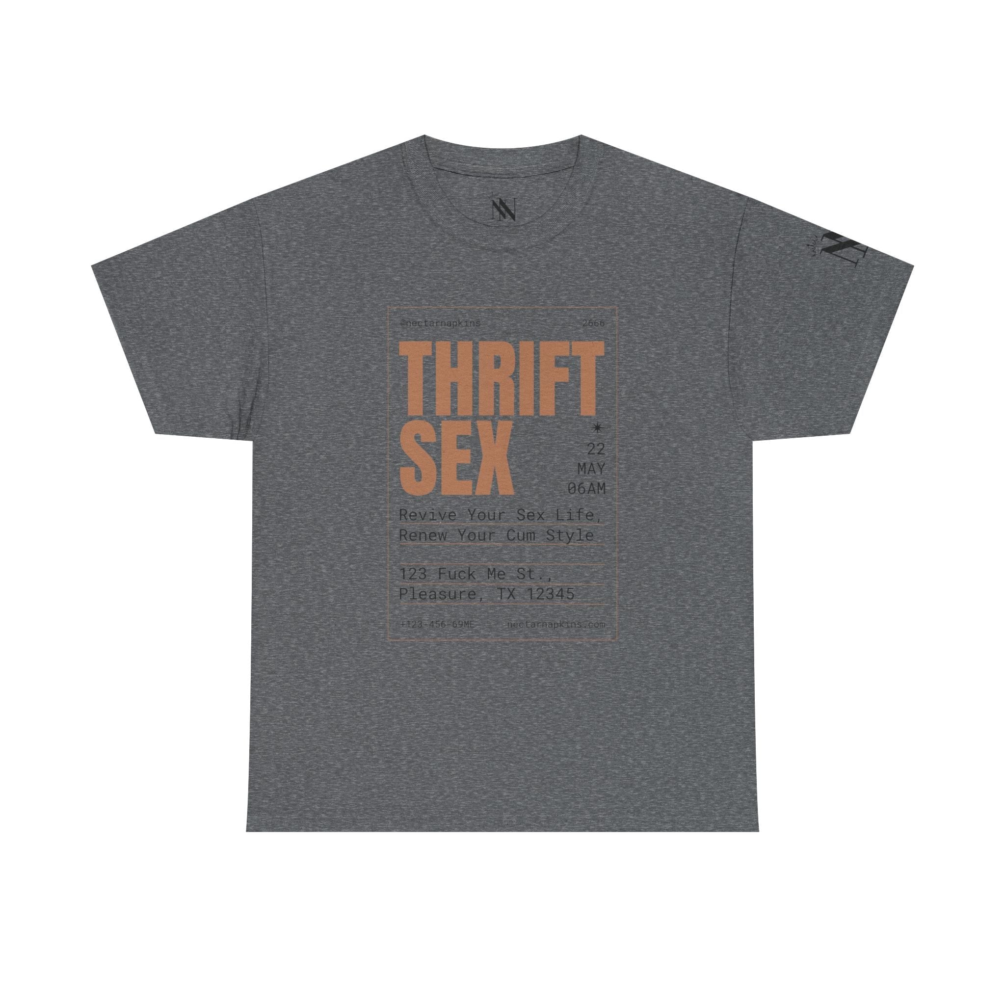 Thrift Sex | Mix & Match 100% Cotton Unisex Fun-Flirty Lovers’ Tees