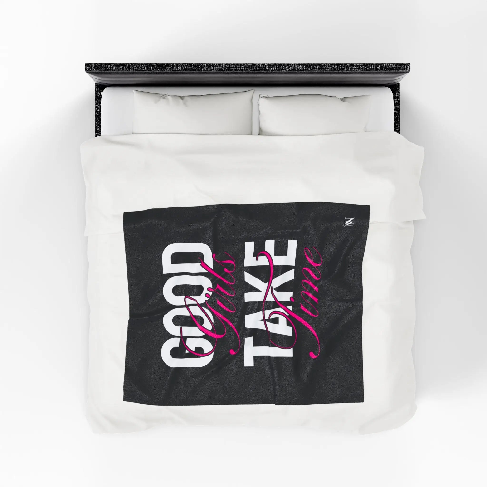 Good Girls Take Time | Mix & Match Soft Fun-Flirty Lovers’ Blankets