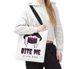 Bite Me if You Dare | Mix & Match Fun-Flirty Lovers’ Totes