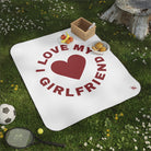 I Love My Girlfriend Heart | Mix Match Fun-Flirty Lovers’ Water-Resistant Blankets