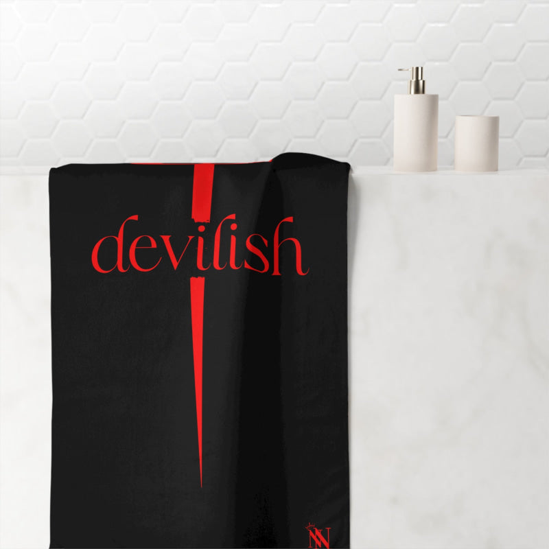 Devilish | Mix & Match XL Fun-Flirty Lovers’ Towels