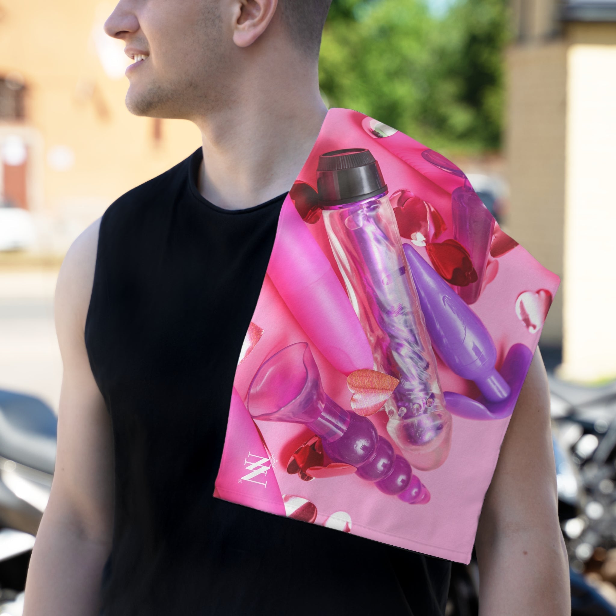 Vivid Sex Toys Photograph | Mix & Match Soft Fun-Flirty Lovers’ Towels