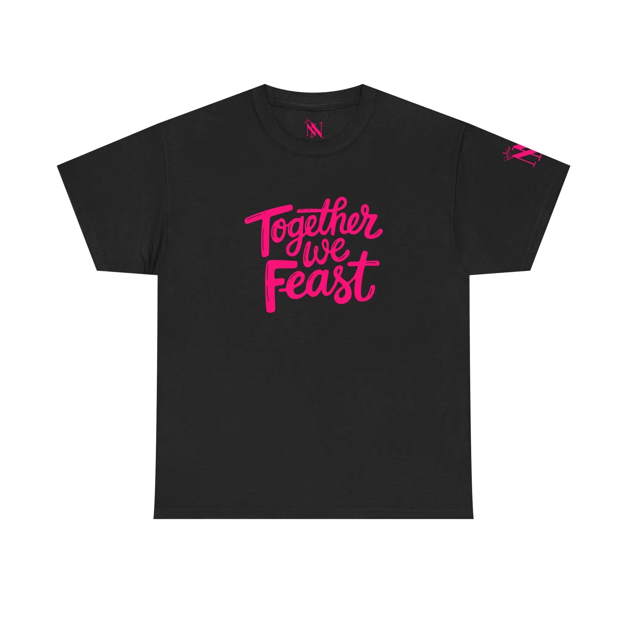 Together We Feast | Mix & Match Cotton Unisex Fun-Flirty Lovers’ T-Shirts
