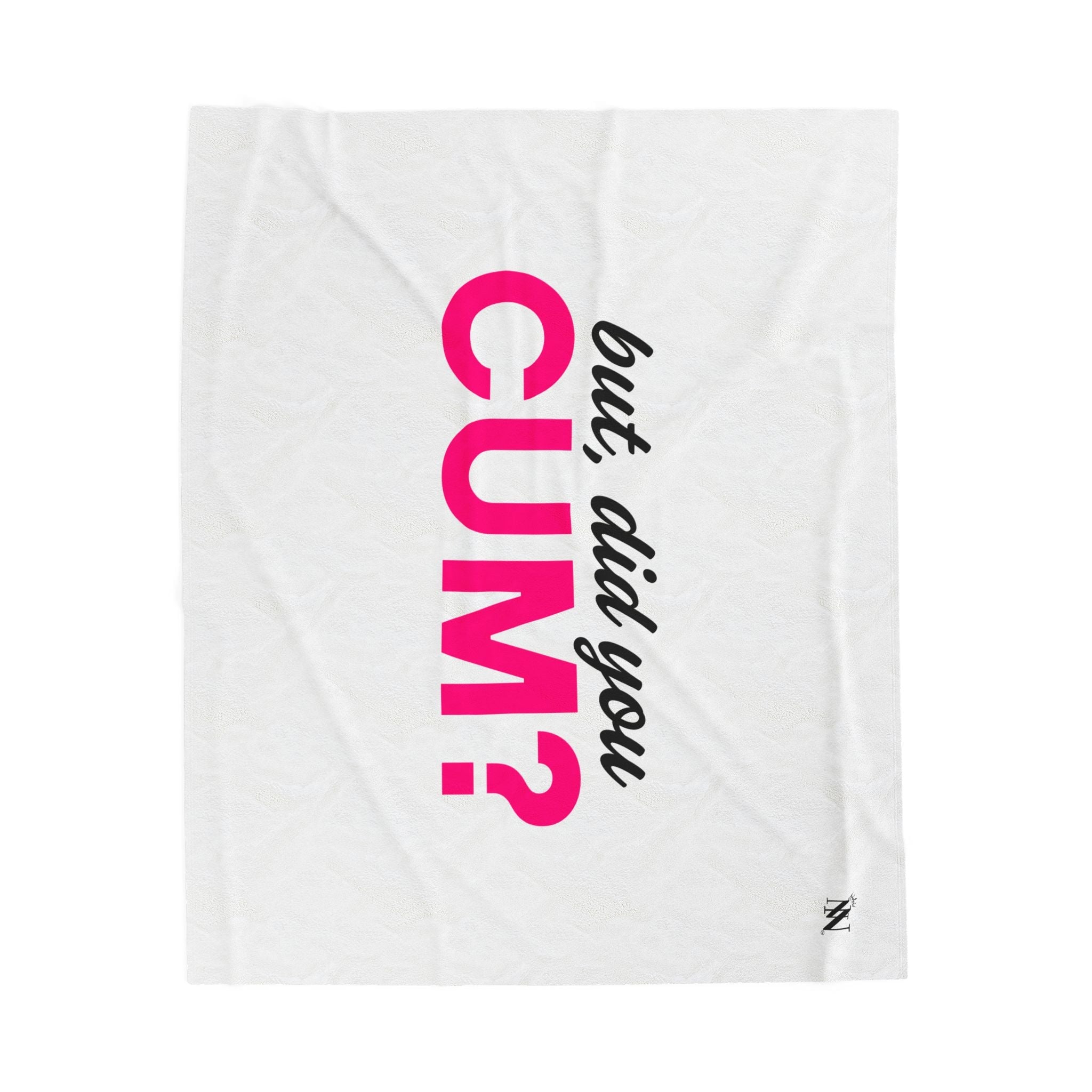 But Did You Cum? | Mix & Match Soft Fun-Flirty Lovers’ Blankets