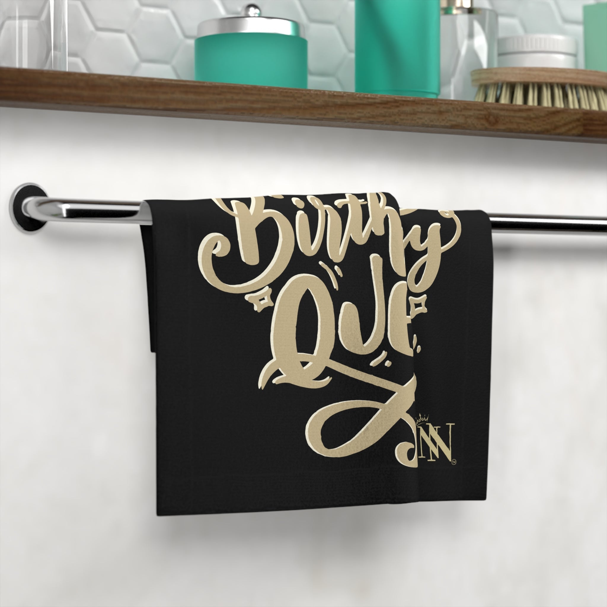 Gold Crown Birthday Queen | Mix & Match Lils’ Fun-Flirty Lovers’ Towels