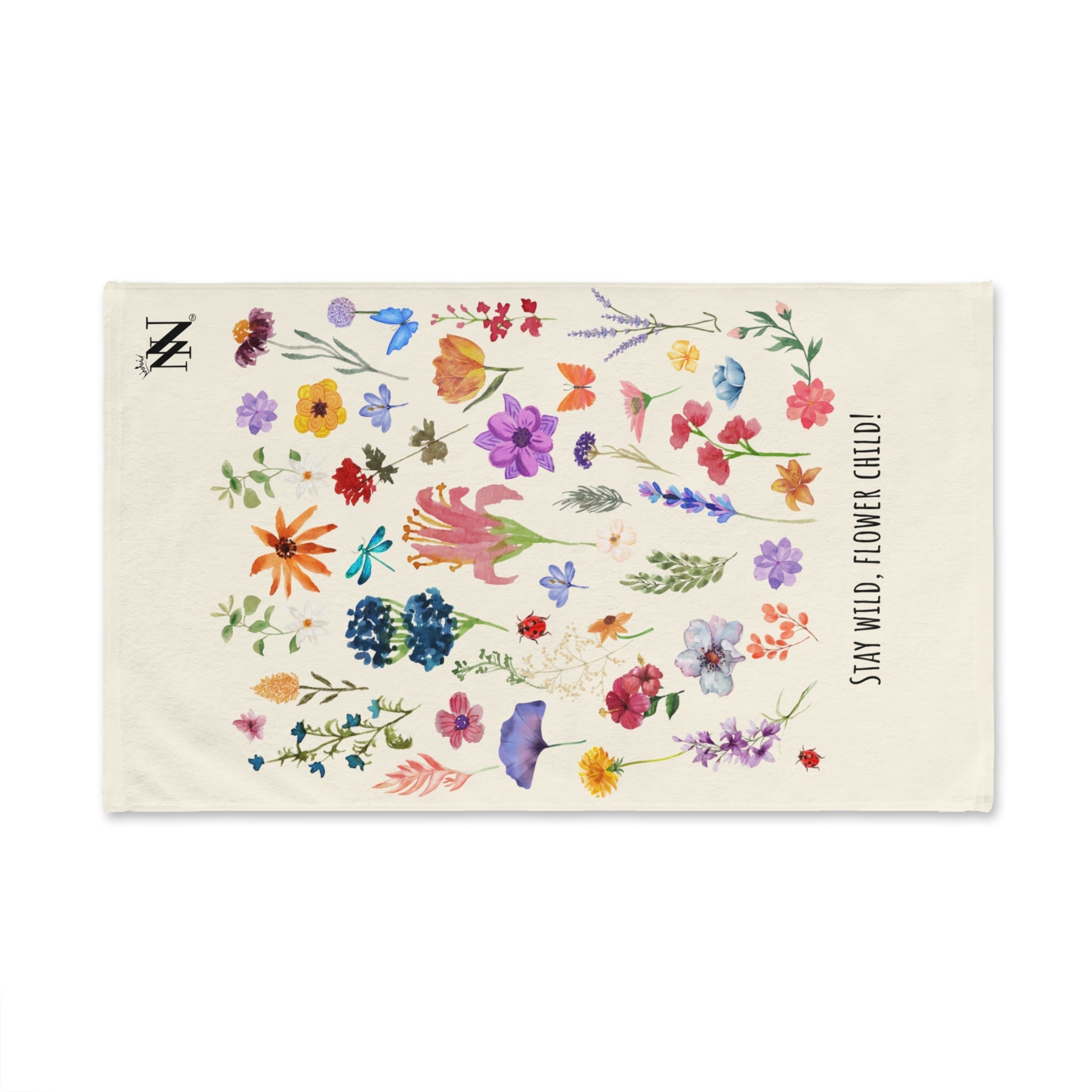 Stay Wild Flower Child! | Mix & Match Classic Fun-Flirty Lovers’ Towels