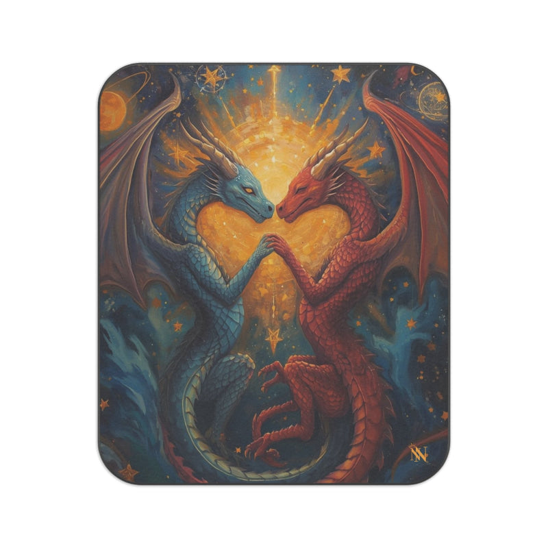 Written In the Stars Dragon Fantasy | Mix Match Fun-Flirty Lovers’ Water-Resistant Blankets