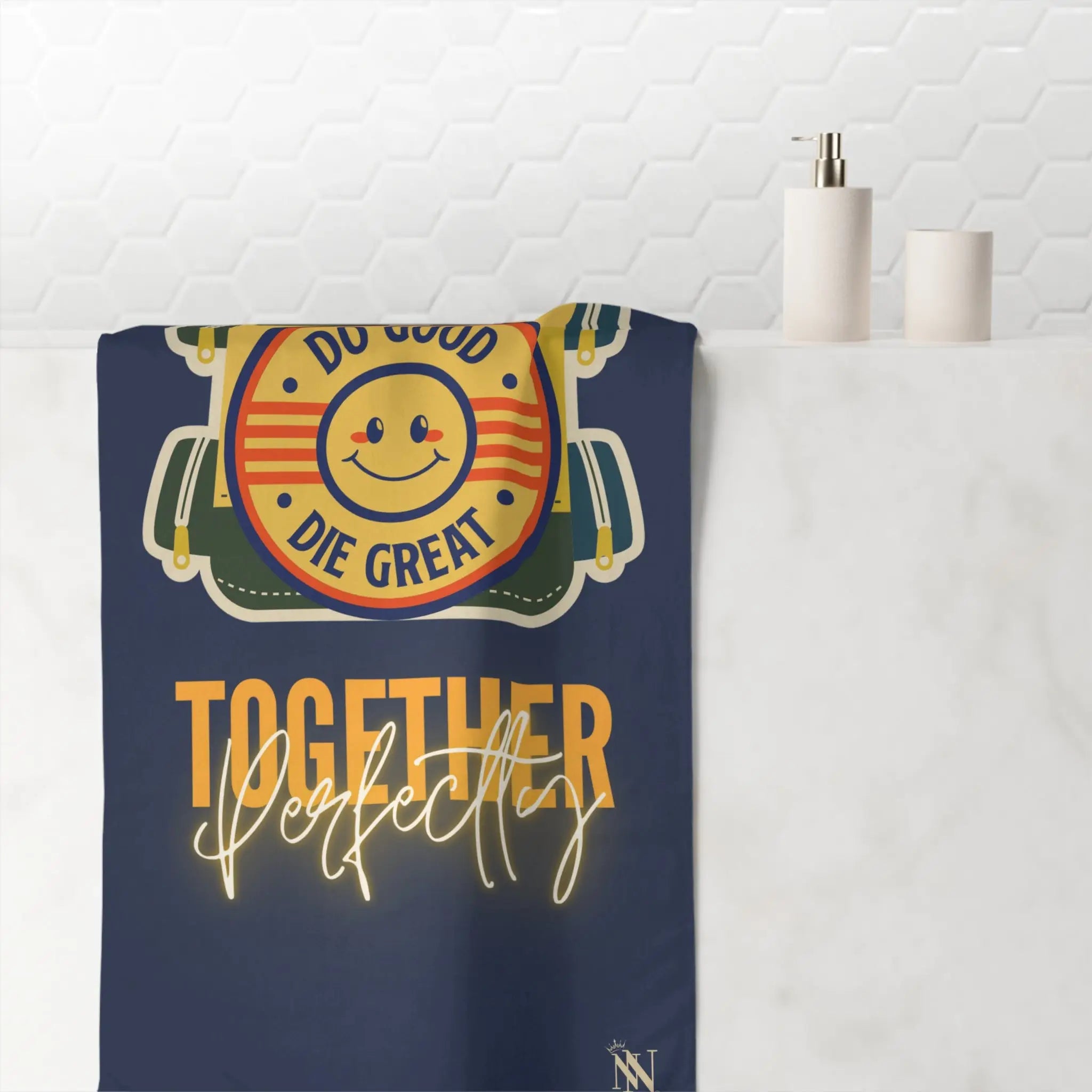 Do Good Die Great Backpacking | Mix & Match XL Fun-Flirty Lovers’ Towels