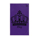 Large Crown King Purple | Mix & Match Classic Fun-Flirty Lovers’ Towels