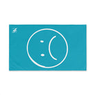 Sad Emoji Teal Cum Towel