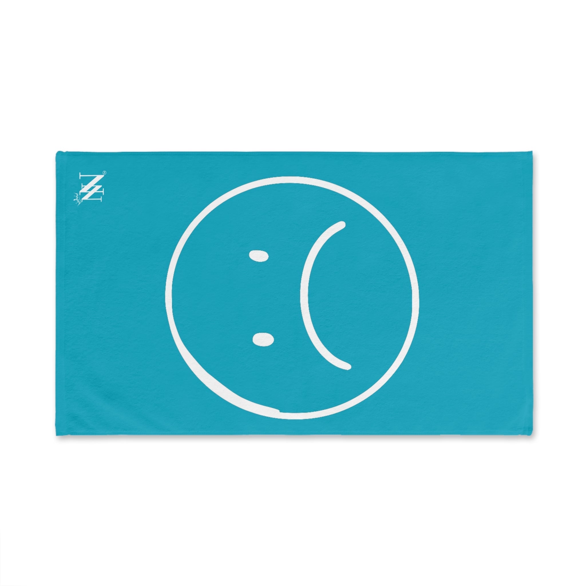 Sad Emoji Teal Cum Towel