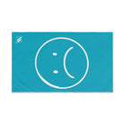 Sad Emoji Teal | Mix & Match Classic Fun-Flirty Lovers’ Towels
