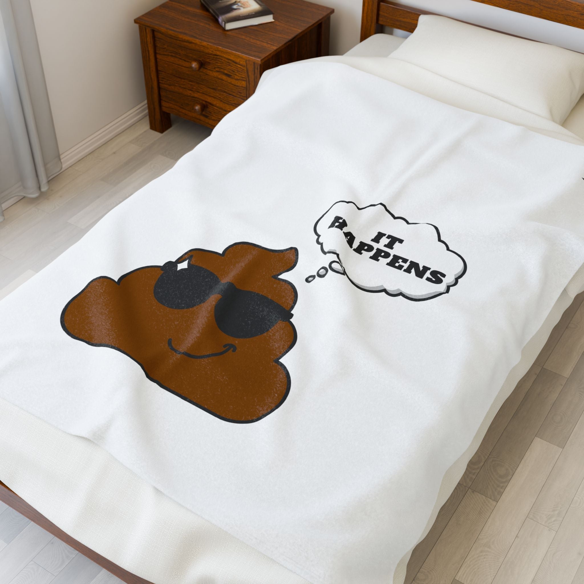 Poo! It Happens | Mix & Match Soft Fun-Flirty Lovers’ Blankets