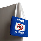 No Fishing Sign | Nectar Napkins Fun-Flirty Lovers’ Totes