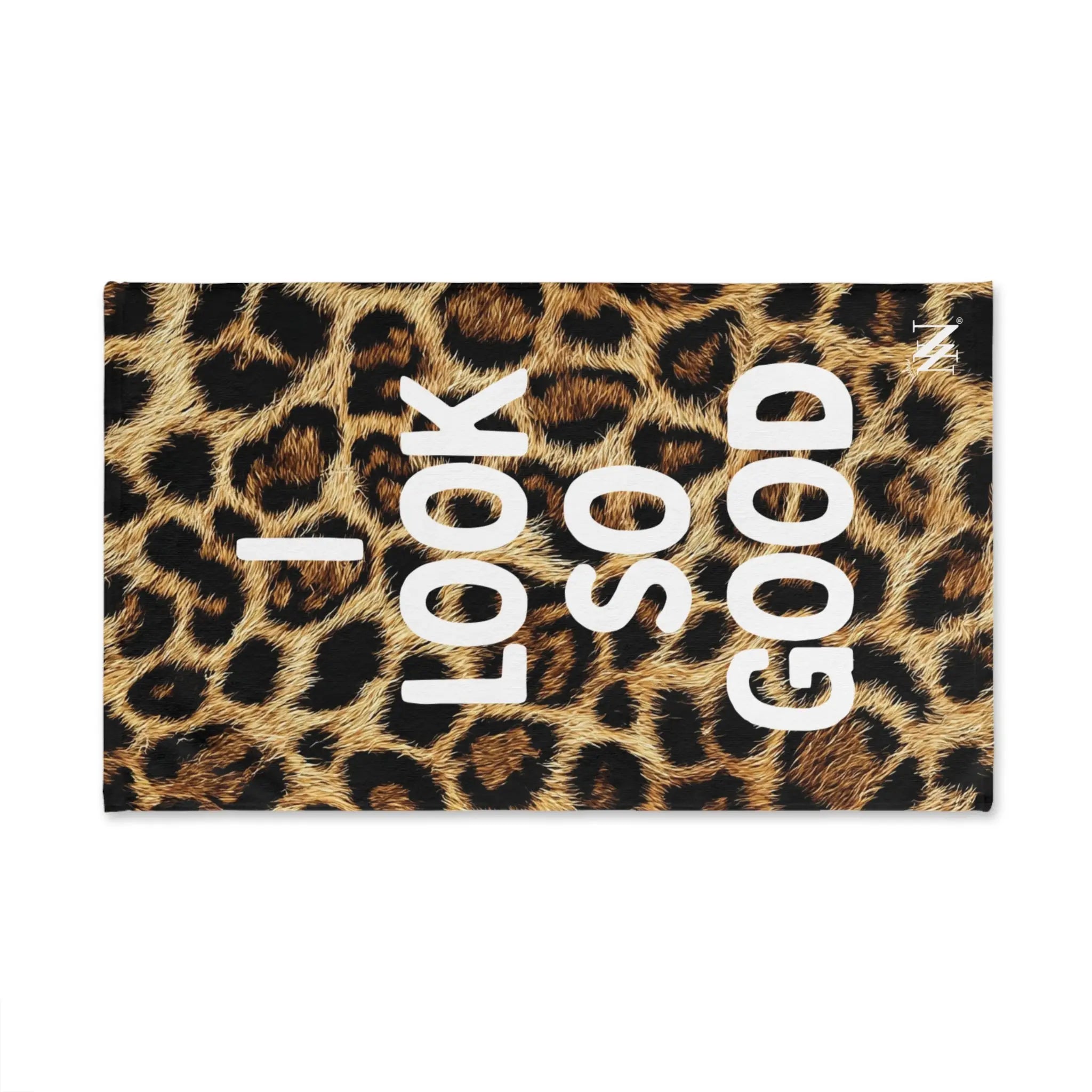 I Look So Good Realistic Cheetah Print Cum Towel