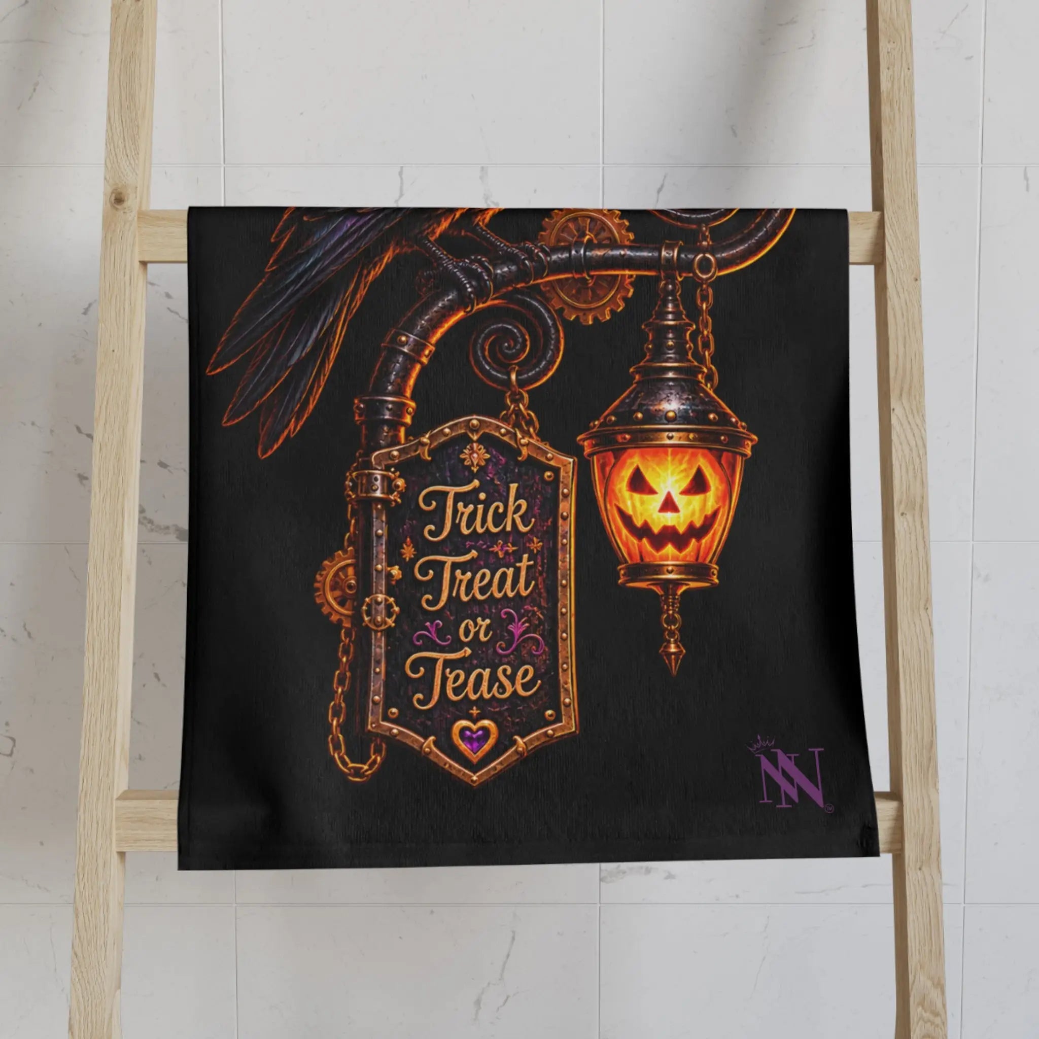 Trick Treat or Tease Crow Classic Sex Towel