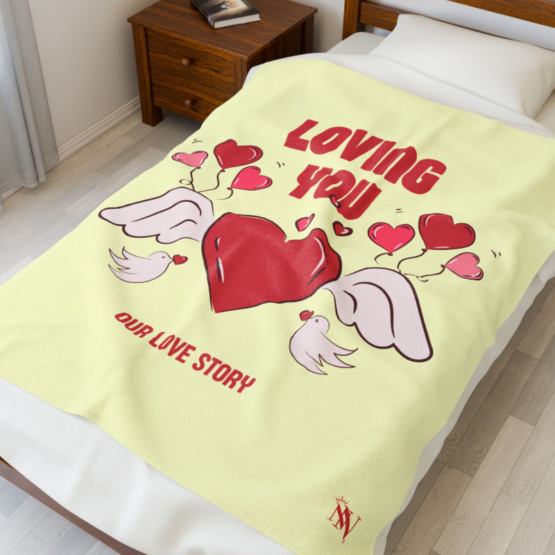 Loving You | Mix & Match Soft Fun-Flirty Lovers’ Blankets